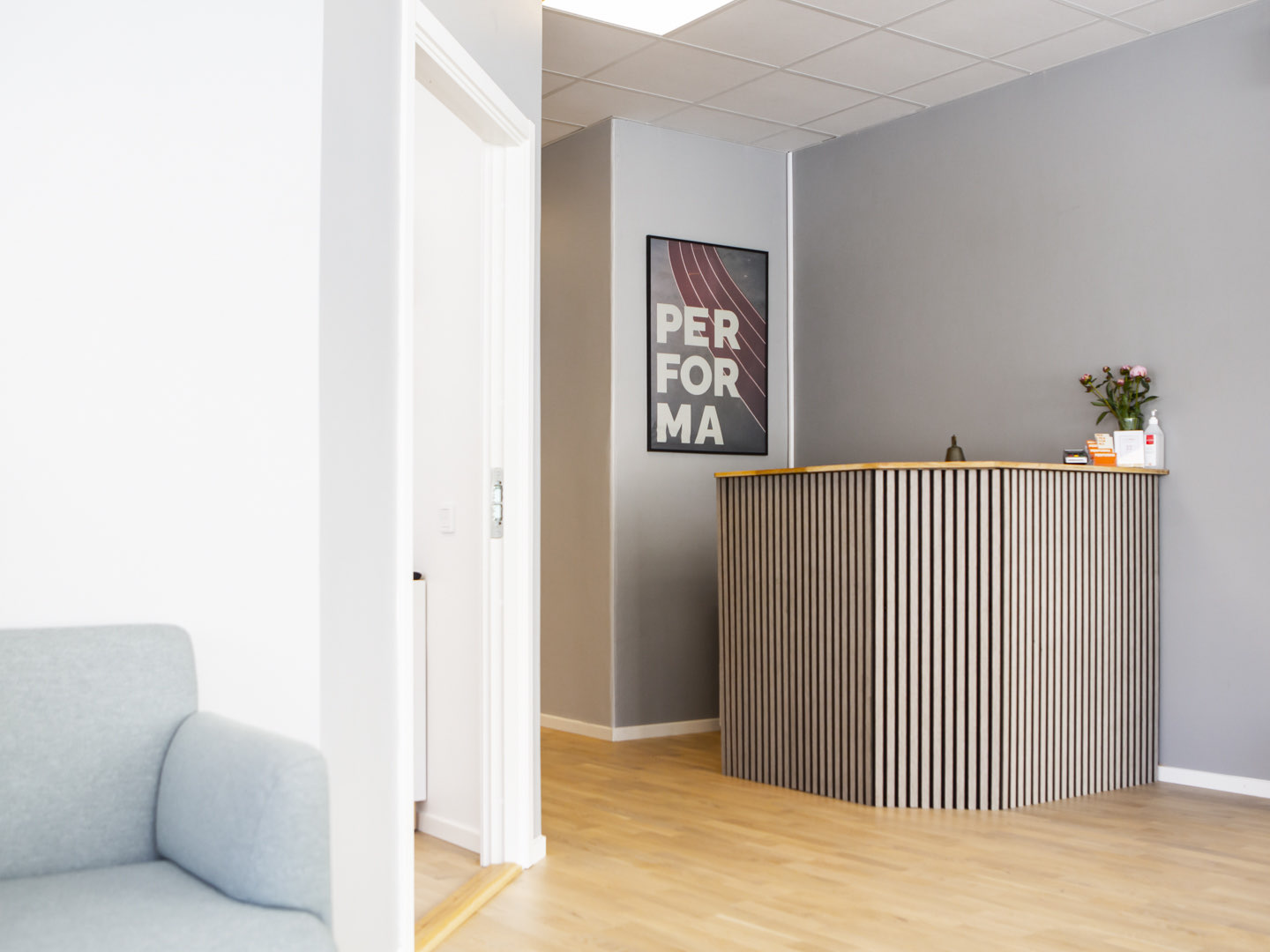 Receptionen hos Performa Rehab